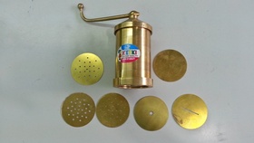 Brass snack maker