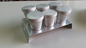 Kulfi moulds with stand